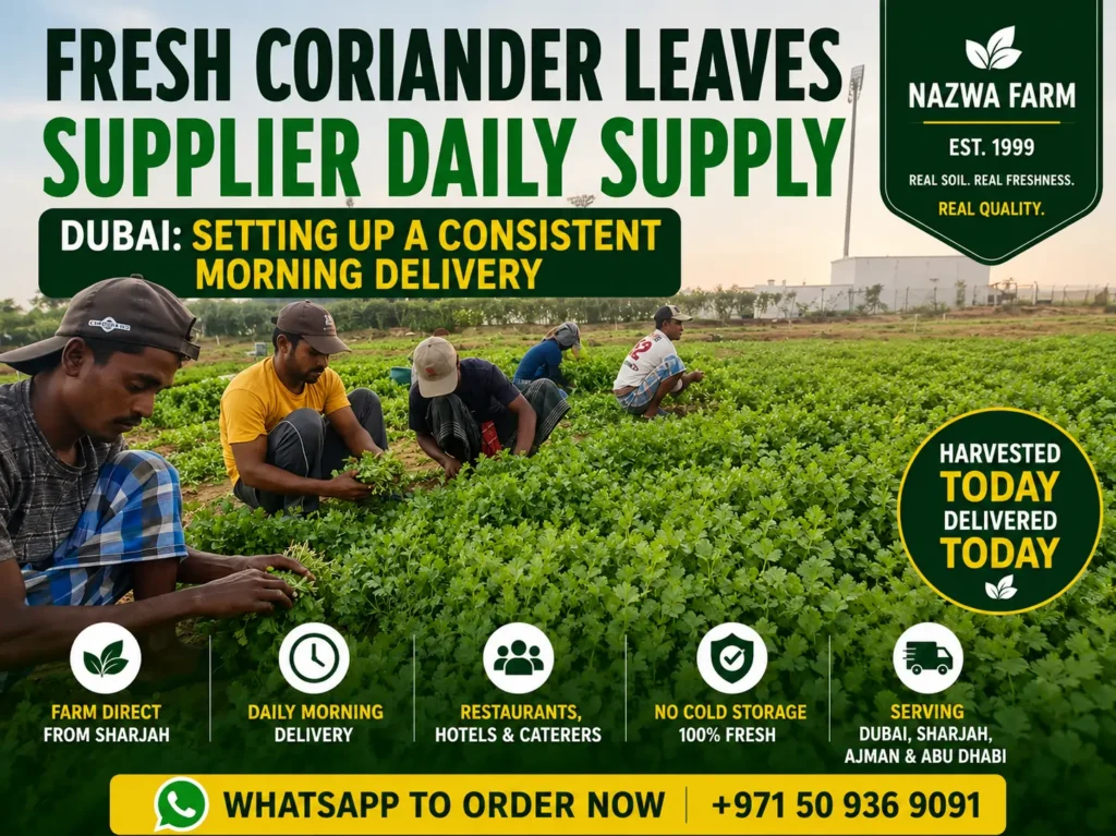 wholesale coriander leaves supplier